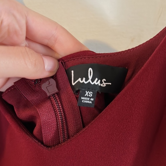 Lulu’s Red Dress - Picture 5 of 5